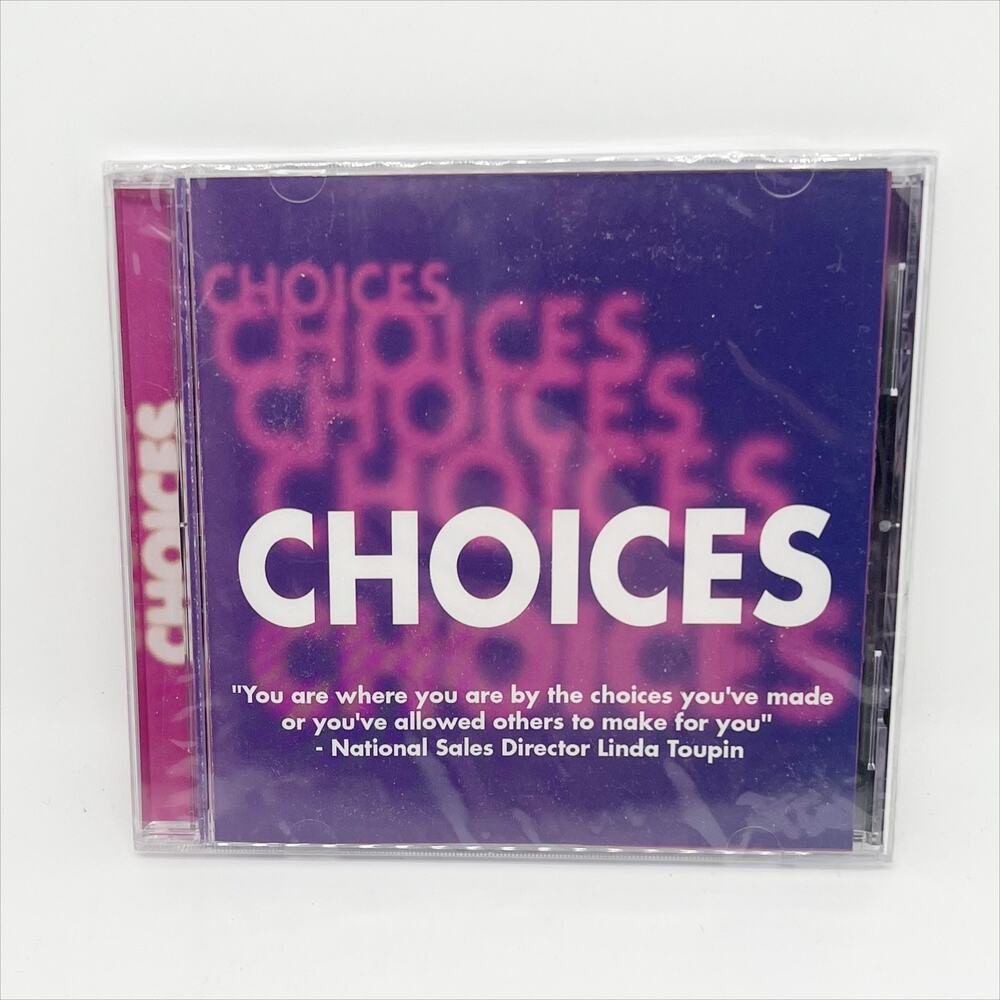 New Linda Toupin "Choices" CD Mary Kay Sales Leadership Motivational